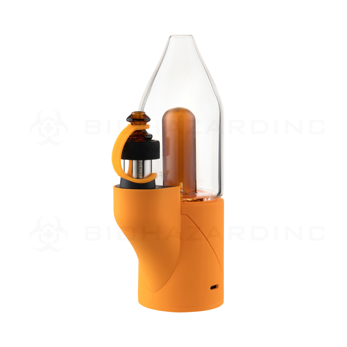 Focus V | CARTA Portable E-Rig Vaporizer Biohazard Inc Orange  