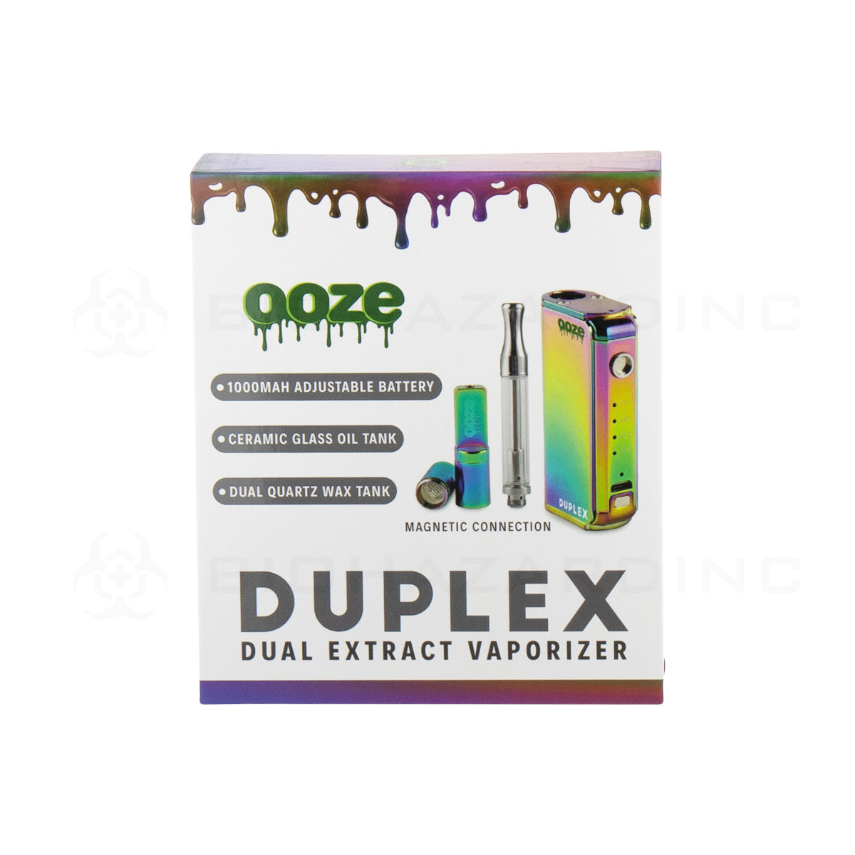 OOZE® | DUPLEX DUAL EXTRACT | RAINBOW  Biohazard Inc   