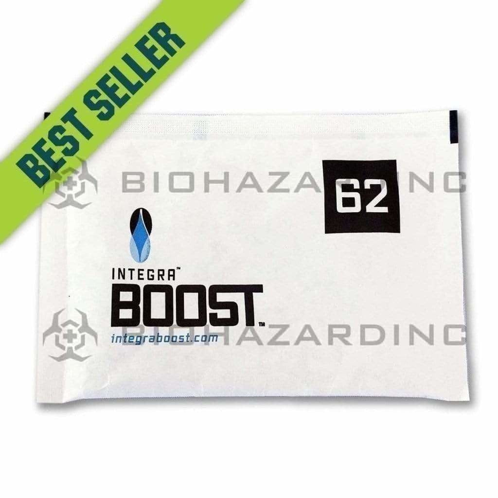 INTEGRA™ | BOOST 'Retail Display' Large Humidity Packs | 67 Grams - 62% - 12 Count Humidity Pack Integra   