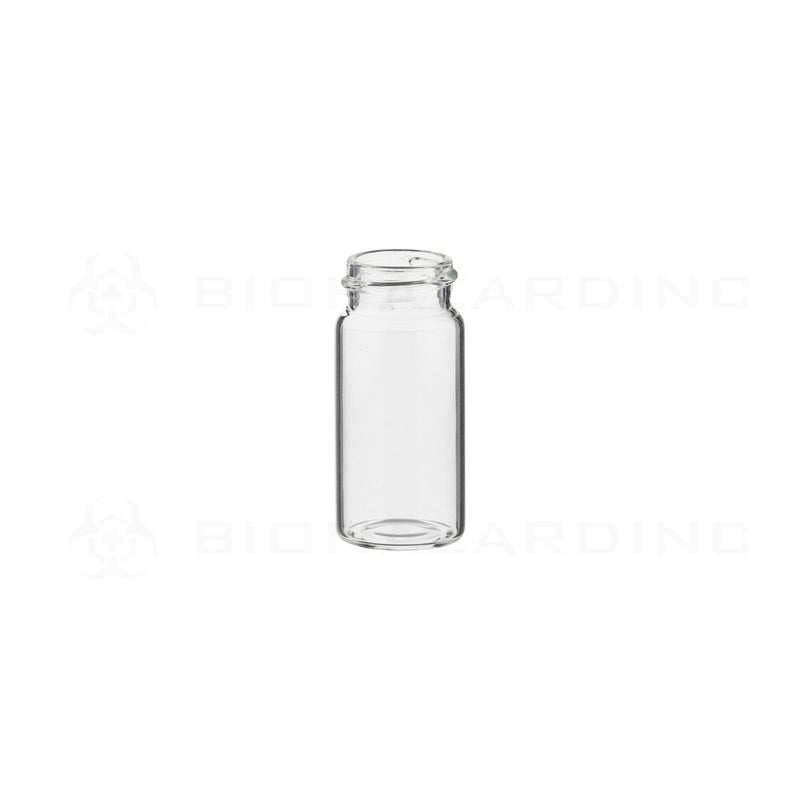 Glass Vial | Clear Glass Vial | 24mm - 5 Dram - 144 Count Glass Vial Biohazard Inc   