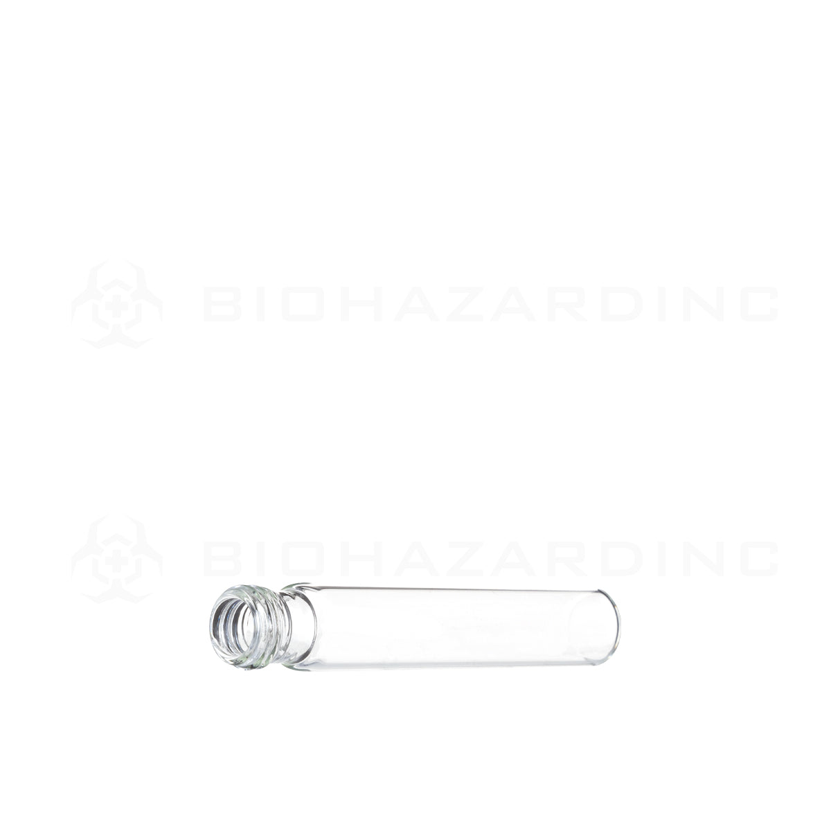 Glass Vial | Clear Glass Pre-Roll Tube | 15mm - 95mm - 420 Count Glass Vial Biohazard Inc   