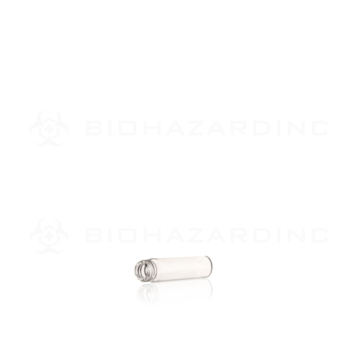 Glass Vial | Glass Vial 60mm Clear | 15mm - 2 DR - 371 Count Glass Vial Biohazard Inc   