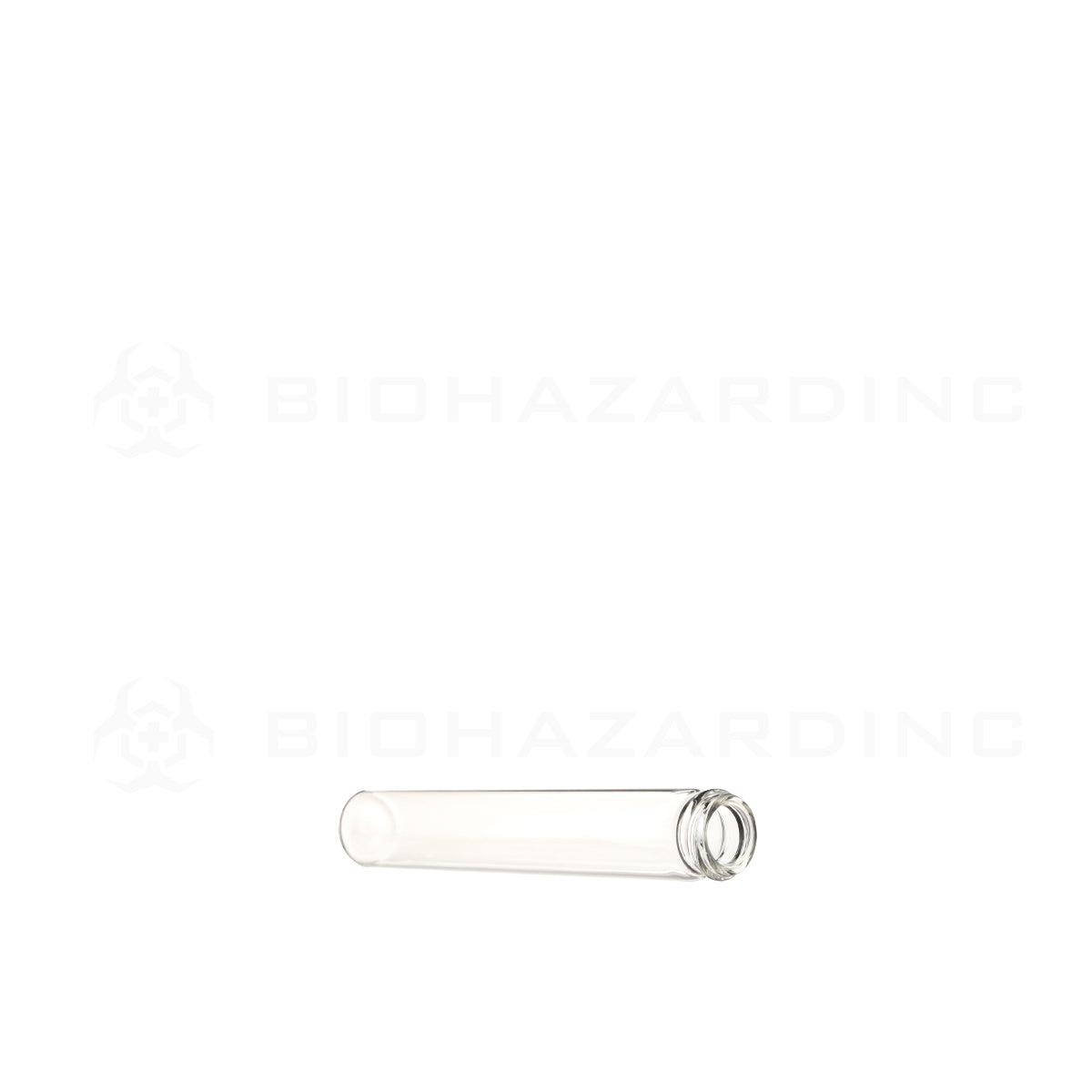 Glass Vial | Clear Glass Pre-Roll Tube | 20mm - 125mm - 240 Count Glass Vial Biohazard Inc   