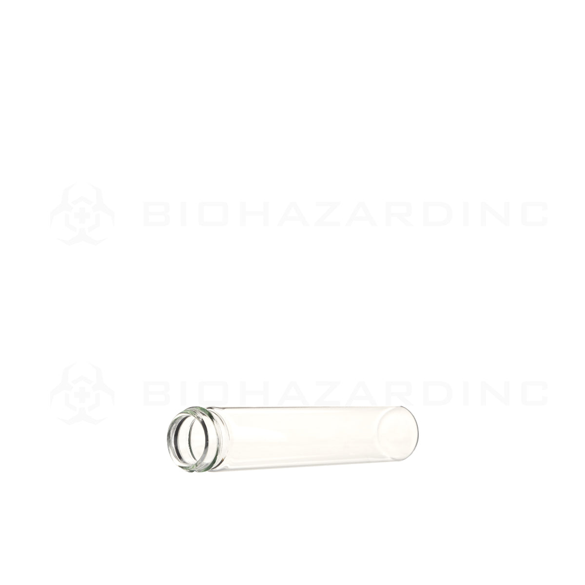 Glass Vial | Clear Glass Pre-Roll Tube | 22mm - 110mm - 203 Count Glass Vial Biohazard Inc   
