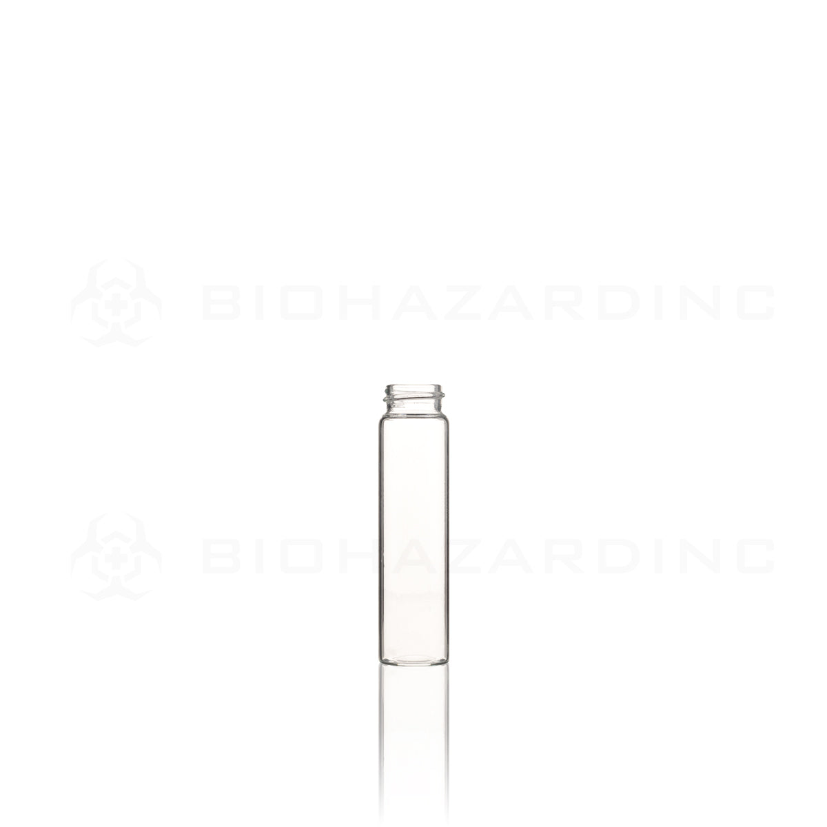 Glass Vial | Clear Glass Pre-Roll Tube | 22mm - 95mm - 169 Count Glass Vial Biohazard Inc   