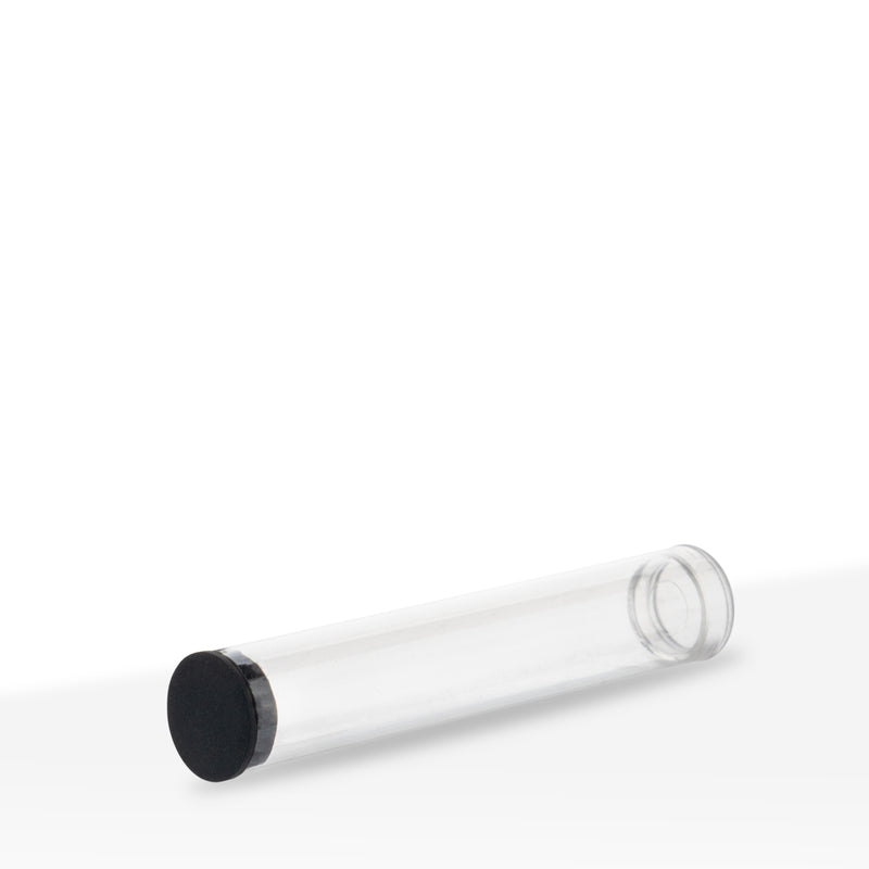 Cartridge Tube | Clear Vape Cartridge Tube with Black Cap | 1mL - 500 Count | Child-Resistant Storage Tube Biohazard Inc   