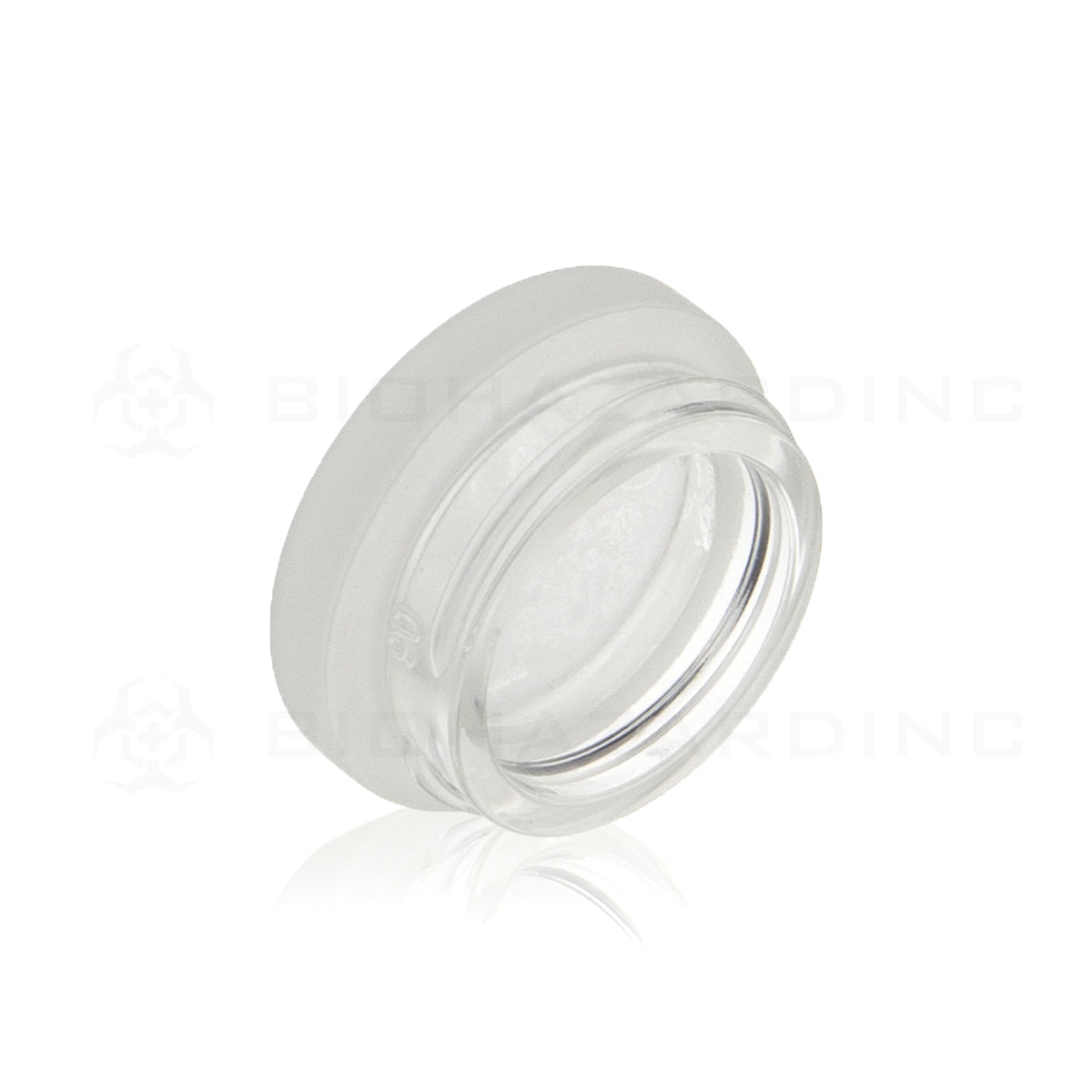 Concentrate Containers | Glass Concentrate Jars - Frosted | 38mm -  7mL - 96 Count Concentrate Container Biohazard Inc   