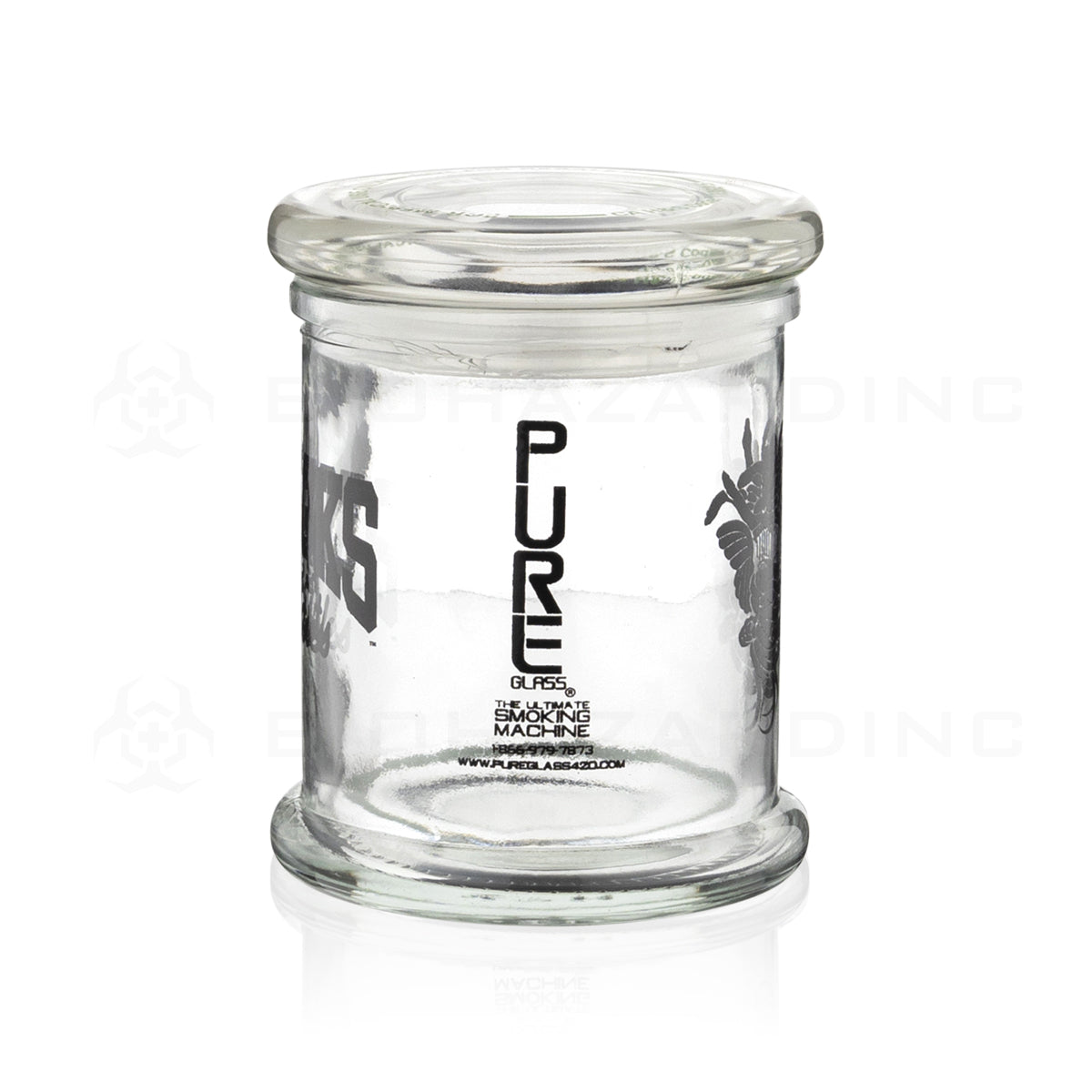 Crooks & Castles x PURE Glass | Glass Nug Jar | 32oz Glass Jar Pure Glass   