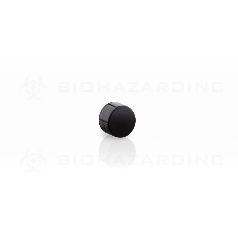 Plastic Cap | Phenolic Caps | 13mm - Black - 144 Count Cap Biohazard Inc   