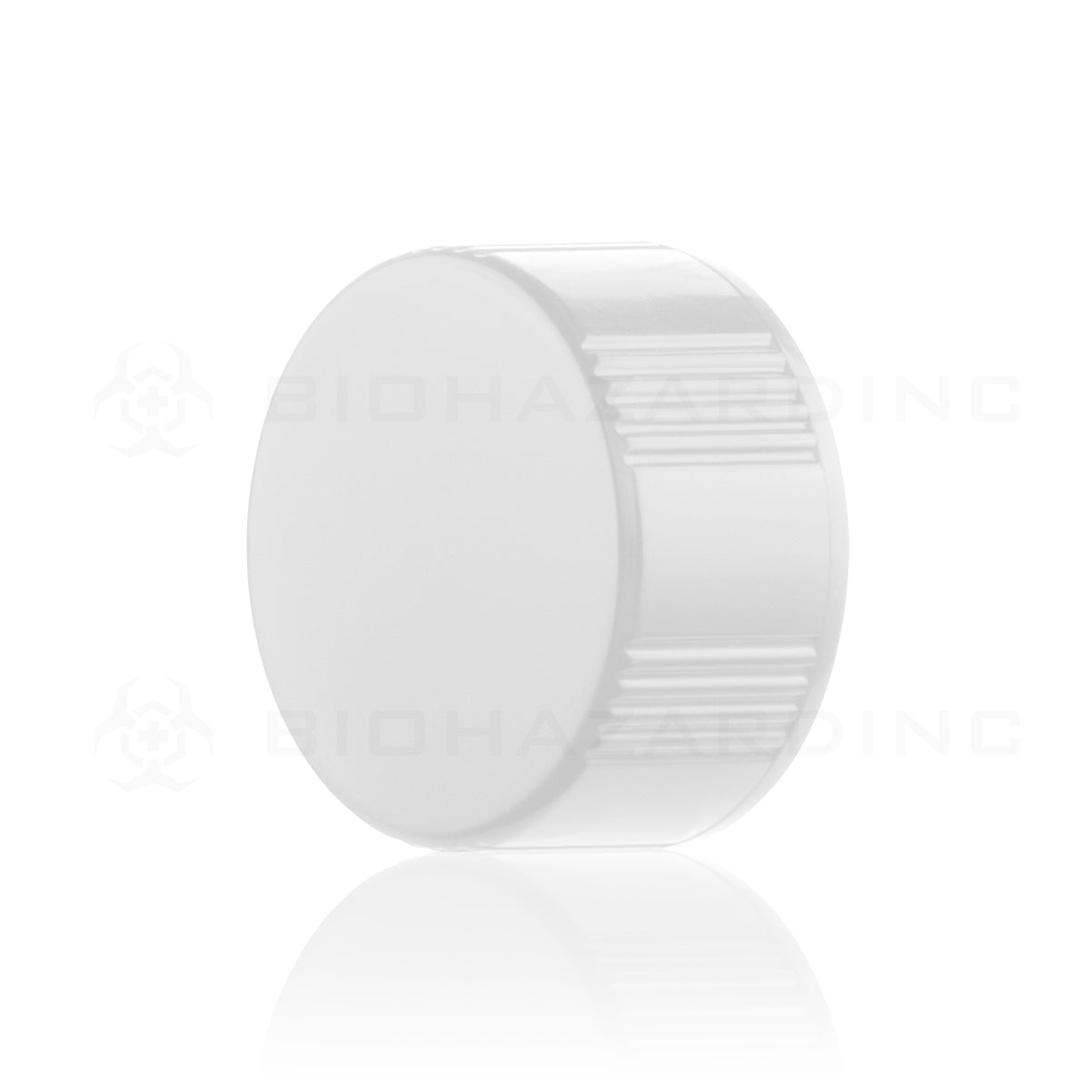 Plastic Cap | Plastic Urea Cone Liner | 20mm - White - 240 Count Cap Biohazard Inc   