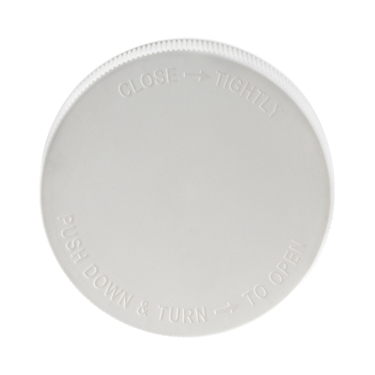 Plastic Cap | Plastic Cap | 89mm - Gloss White Cap Biohazard Inc   