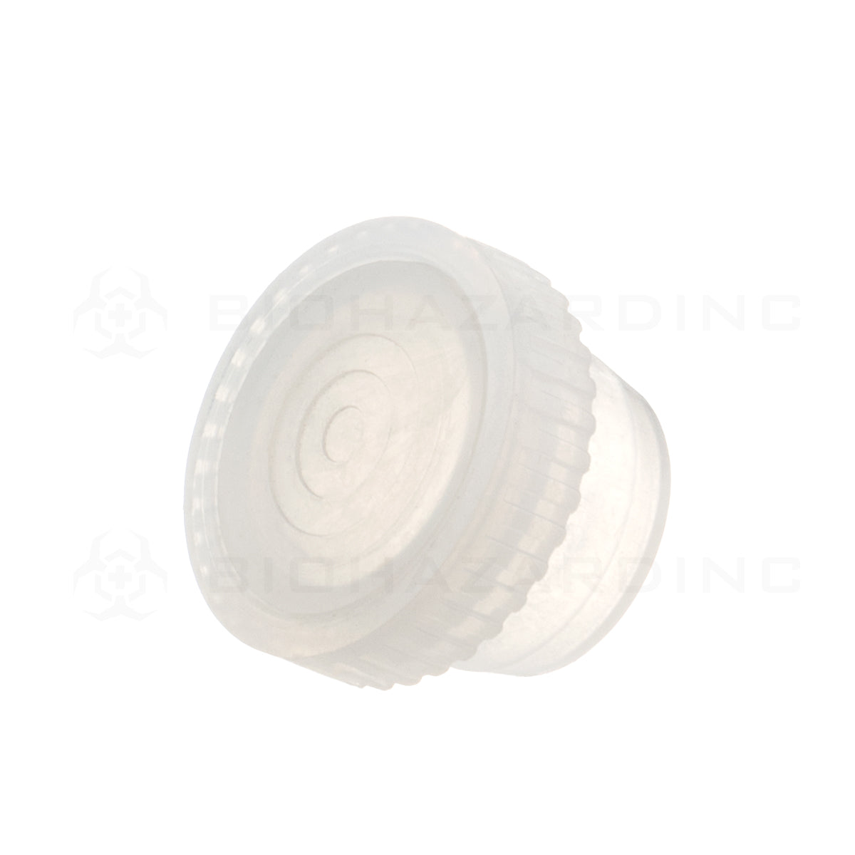 Plastic Cap | Plastic Stopper | 12mm - Clear Cap Biohazard Inc   