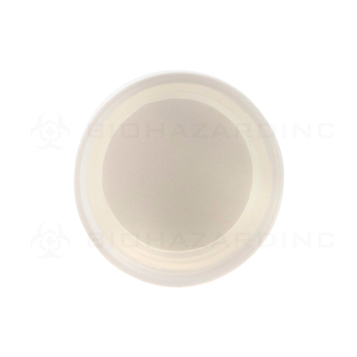 Child Resistant Cap | Plastic Cap | 22mm - Matte White - 144 Count Child Resistant Cap Biohazard Inc   