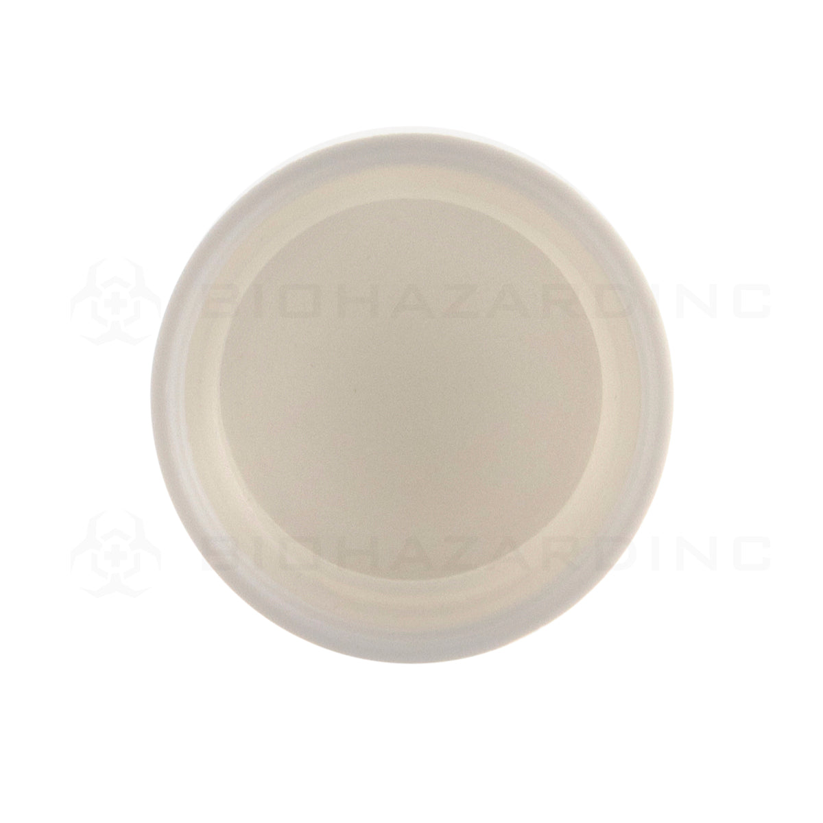 Child Resistant Cap | Plastic Cap | 24mm - Matte White - 144 Count Child Resistant Cap Biohazard Inc   