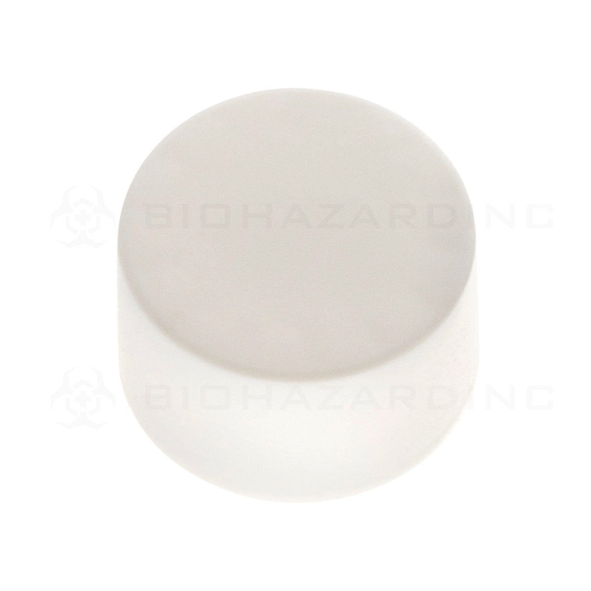 Child Resistant Cap | Plastic Cap | 24mm - Matte White - 144 Count Child Resistant Cap Biohazard Inc   