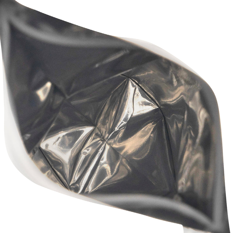 Child Resistant & Tamper Evident | Matte Black Mylar Bags | Various Sizes Child Resistant Mylar Bag Biohazard Inc   
