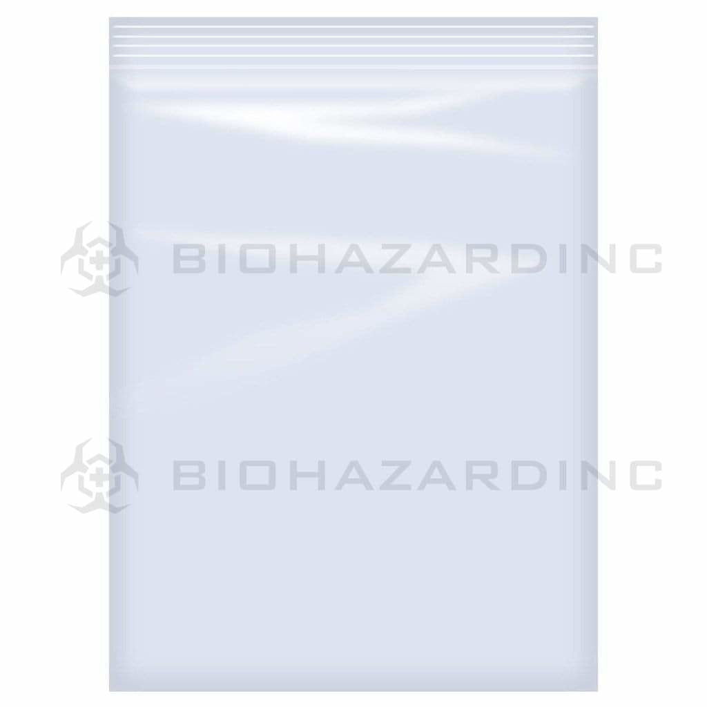 Zip Lock | Plastic Zip Lock Baggies | 8" x 10" - Clear - 1000 Count Storage Bag Biohazard Inc   