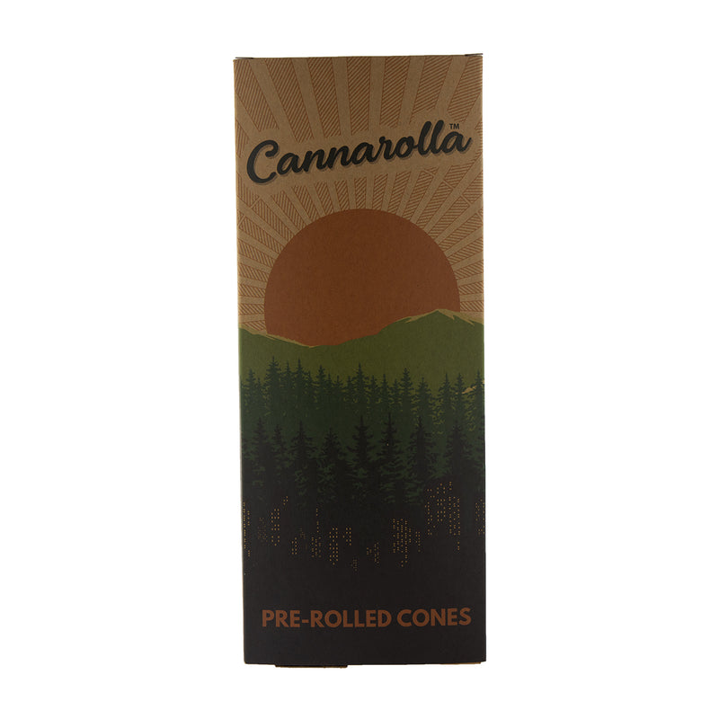 Cannarolla® | Pre-Rolled Cones 1¼ Size | 84mm - Organic Hemp Paper - 900 Count Pre-Rolled Cones Biohazard Inc   