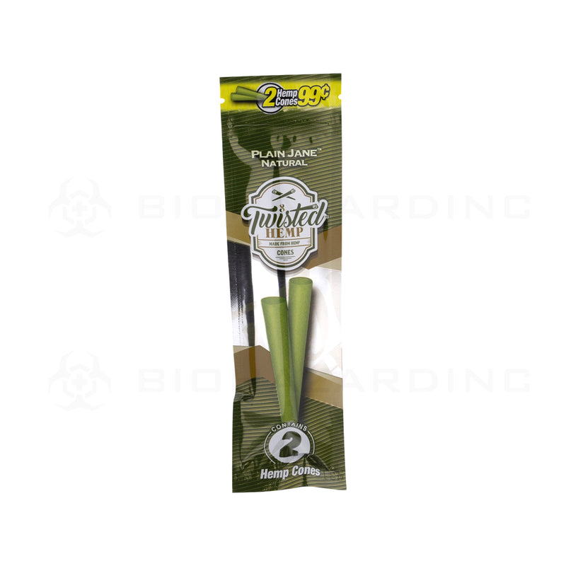 Twisted Hemp™ | Wholesale Pre-Rolled Hemp Cones | 110mm - Various Flavors - 10 Count Pre-Rolled Cones Twisted Hemp   