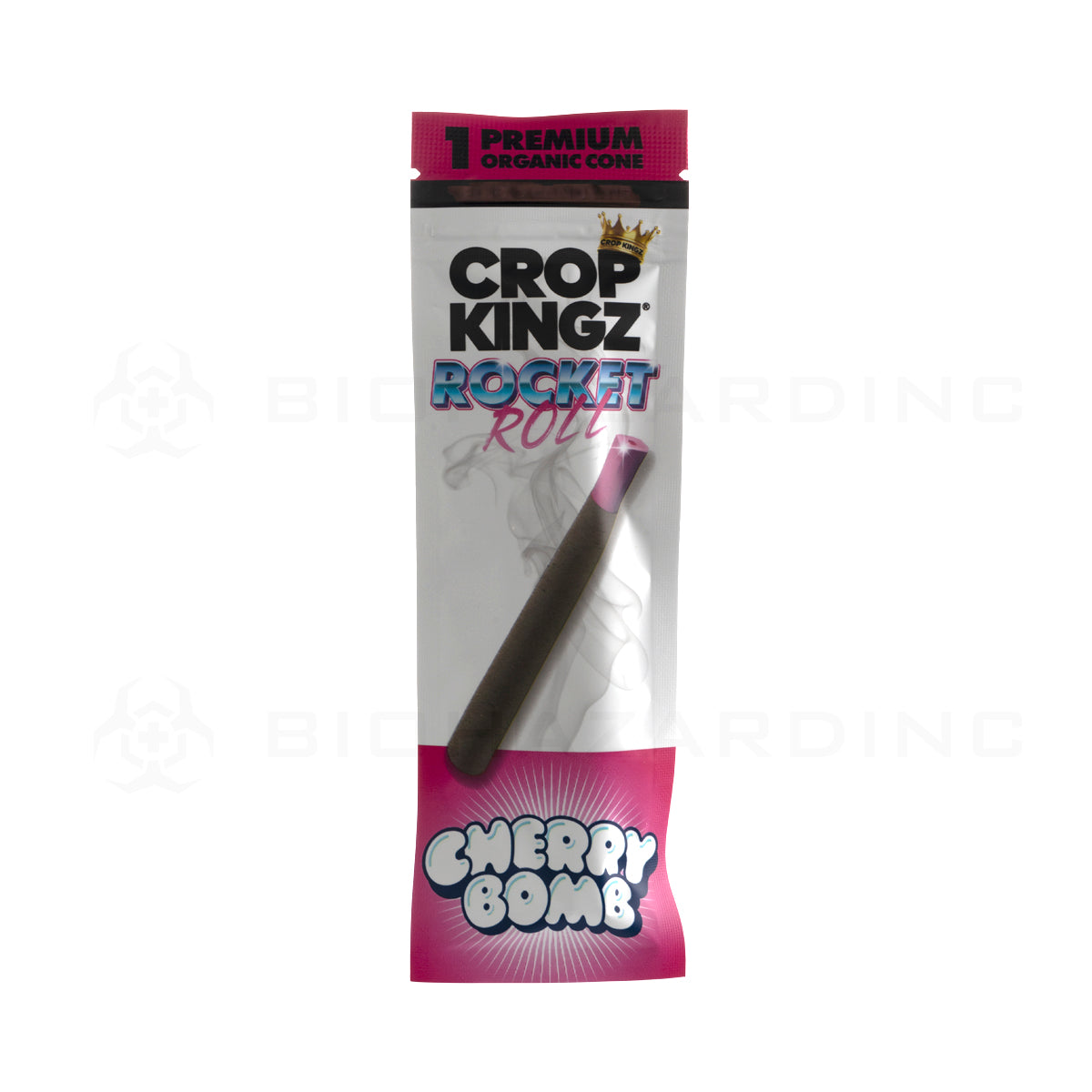 Crop Kingz | Rocket Roll Organic Hemp Wrap | Cherry Bomb - 15 Count Hemp Wraps Crop Kingz   