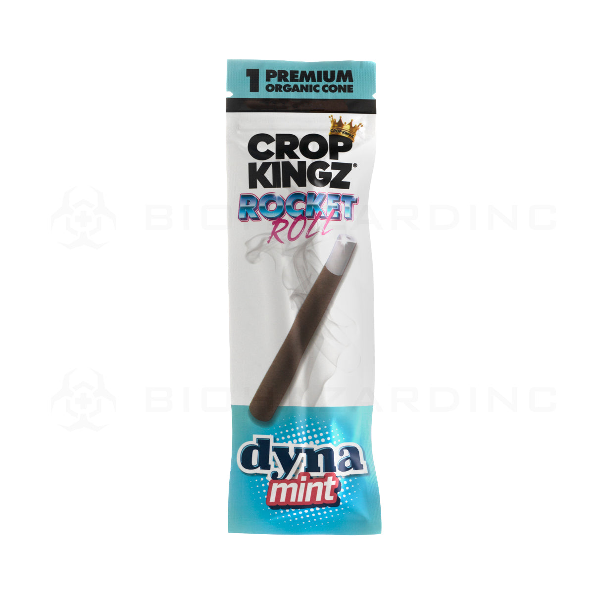 Crop Kingz | Rocket Roll Organic Hemp Wrap | Dyna-Mint - 15 Count Hemp Wraps Crop Kingz   