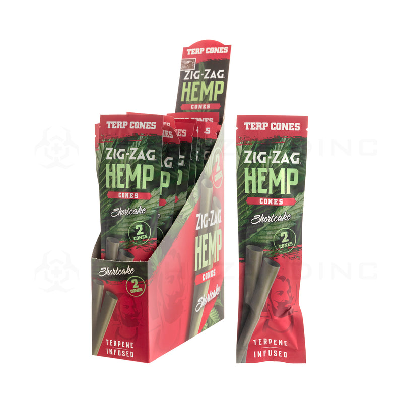 Zig-Zag® | Terp Cones 2-Pack | Shortcake - 15 Count Pre-Rolled Cones Zig Zag   