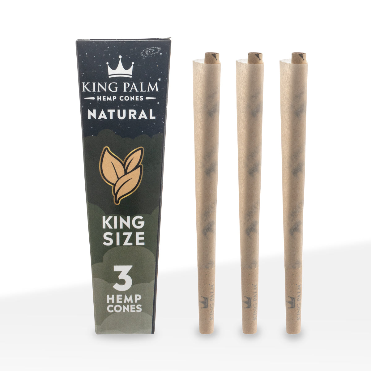 King Palm™ | Hemp Cones King Size | 3 Pack - 30 Count - Various Flavors  Biohazard Inc   