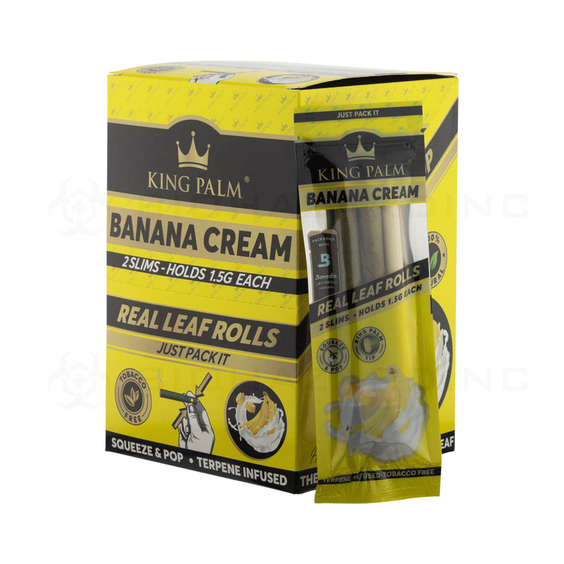 King Palm™ | Wholesale Slim Rolls | Various Flavors Palm Pre Rolled Wraps Biohazard Inc   