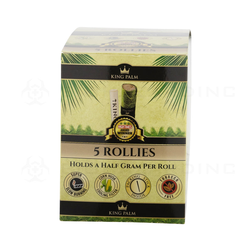 King Palm™ | Rollies Rolls | Various Flavors Palm Pre Rolled Wraps Biohazard Inc   