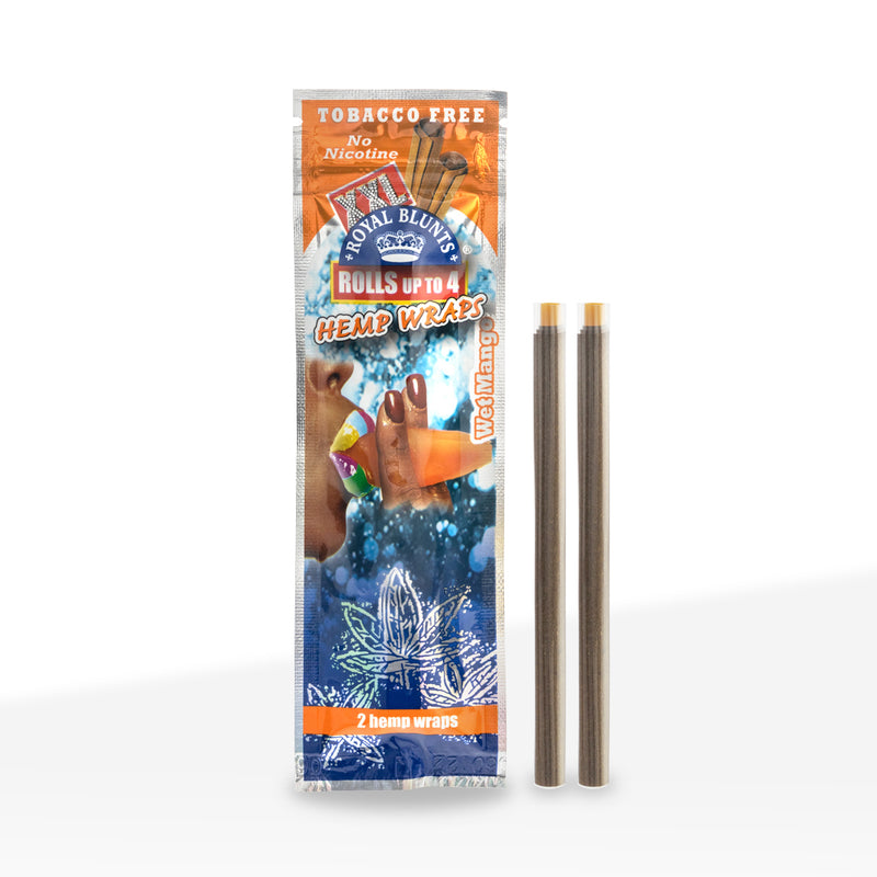 Royal Blunts® | XXL Herbal Wraps | 2 Pack -  Various Flavors - 25 Count Natural Wraps Royal Blunts   