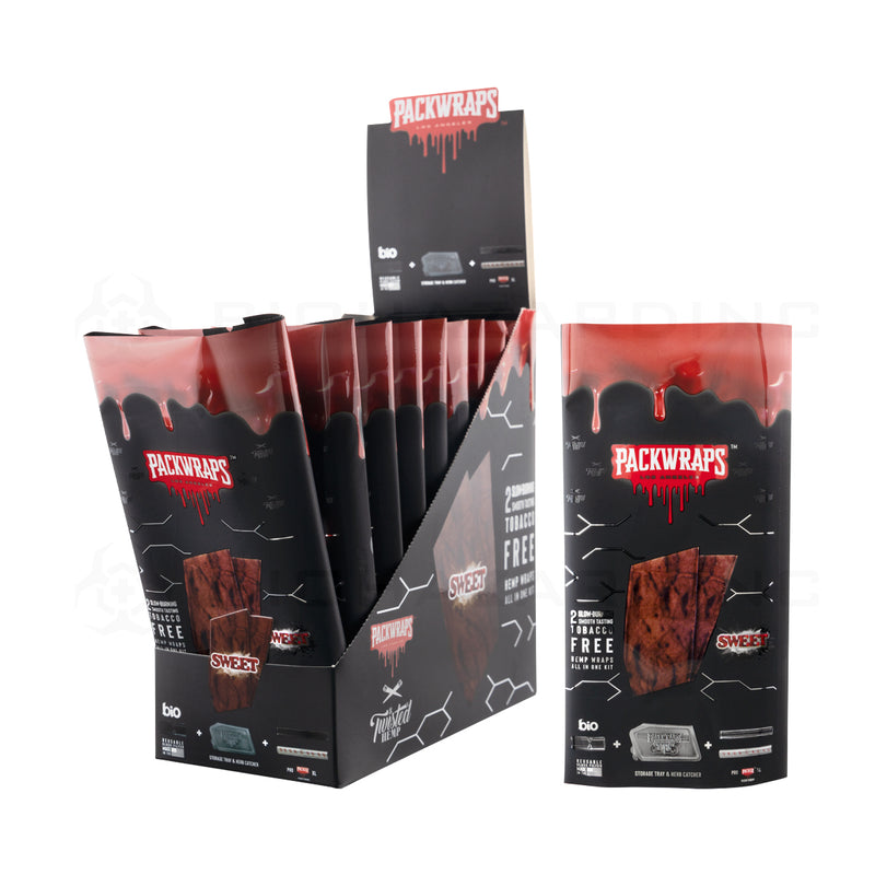 Packwraps™ x BIO™ x Twisted™ | All-in-One Hemp Wrap Kit | 10 Count - Various Flavors Hemp Wraps Packwoods Sweet  