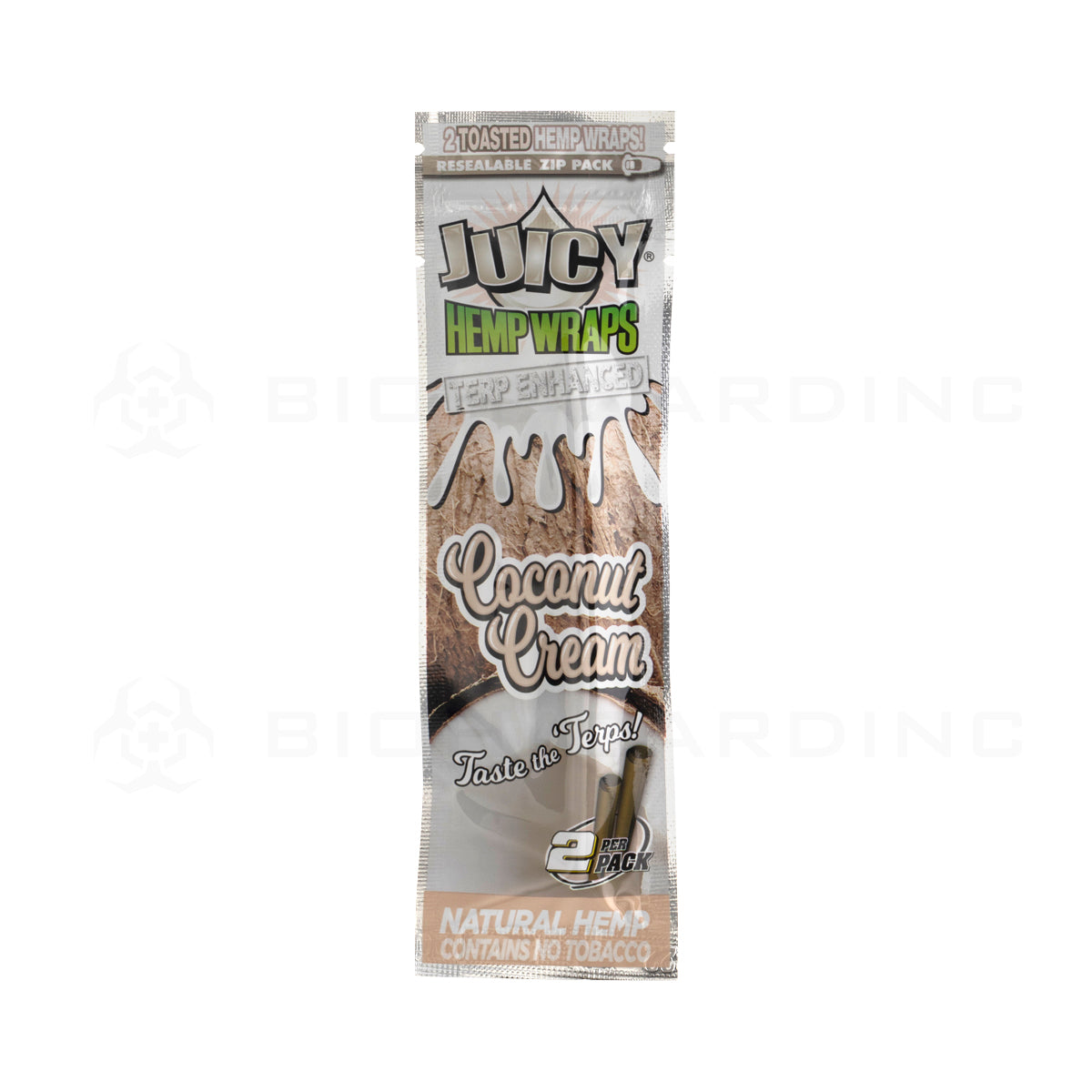 Juicy Jay's® | Hemp Blunt Wraps | Coconut Cream - 25 Count