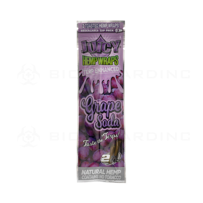 Juicy Jay's® | Hemp Blunt Wraps | Grape Soda - 25 count Hemp Wraps Juicy Jay's   