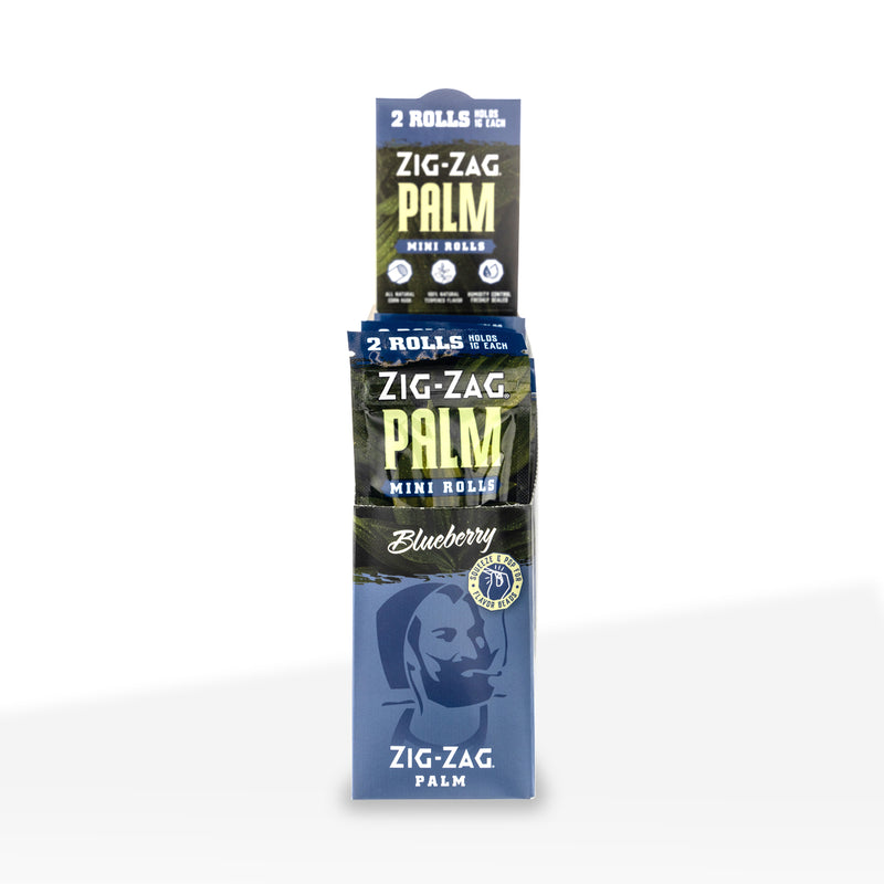 Zig-Zag® | Palm Mini Rolls | 2 pack - 15 Count Palm Pre Rolled Wraps Zig Zag   