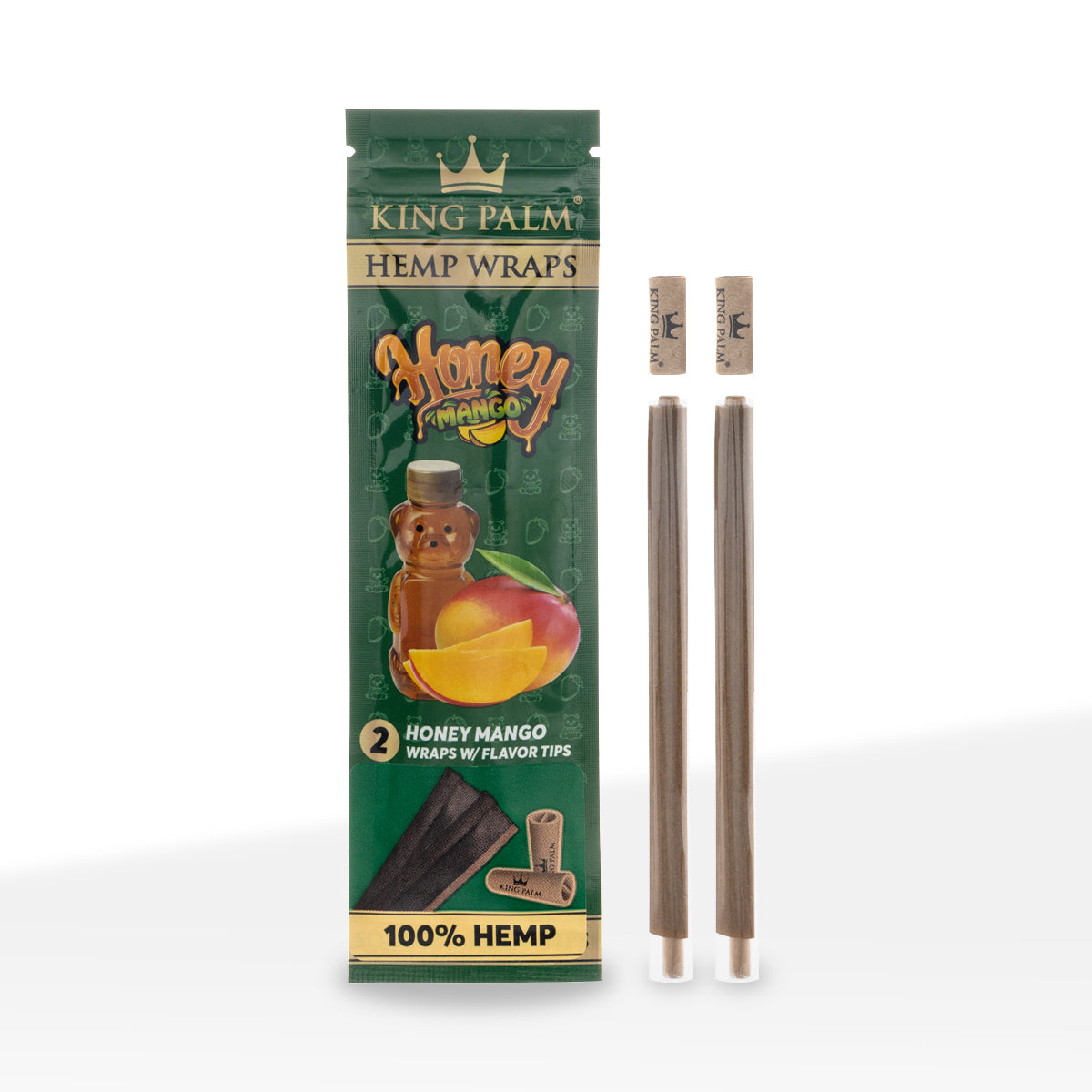 King Palm™ | Hemp Wraps | 2 Pack - 15 Count - Various Flavors Hemp Wraps King Palm   