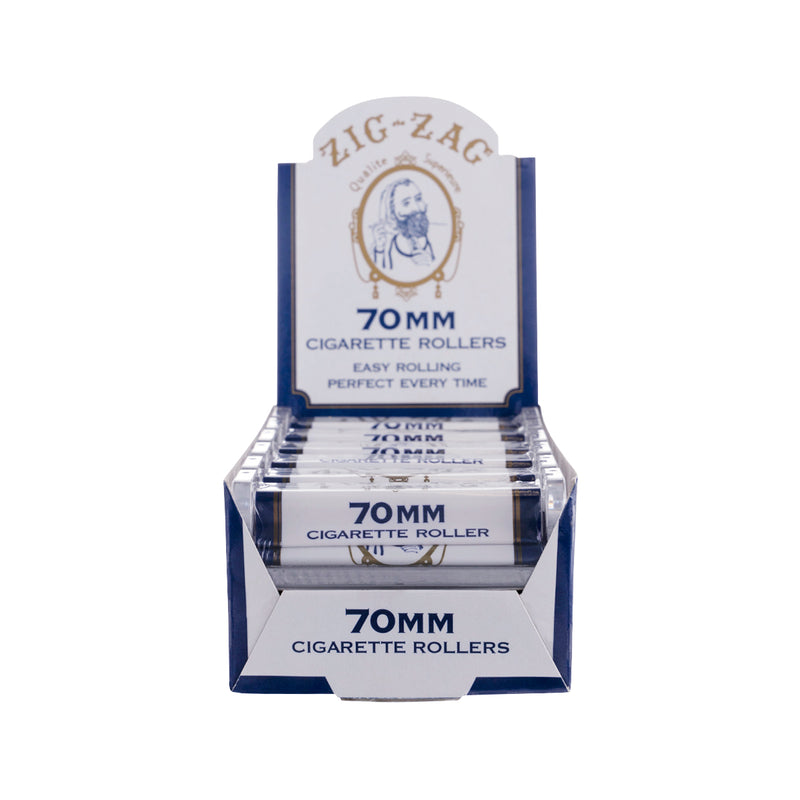 ZIG ZAG® | 'Retail Display' Cigarette Rollers | 70mm - 12 Count Rolling Machine Zig Zag   
