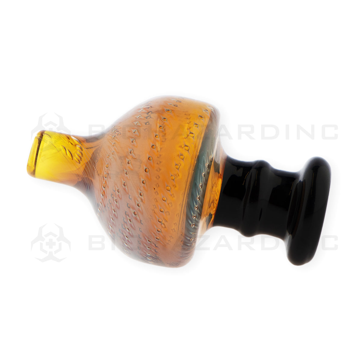 Carb Cap | Two Tone Glass Pointed Dome | Various Colors  Biohazard Inc   