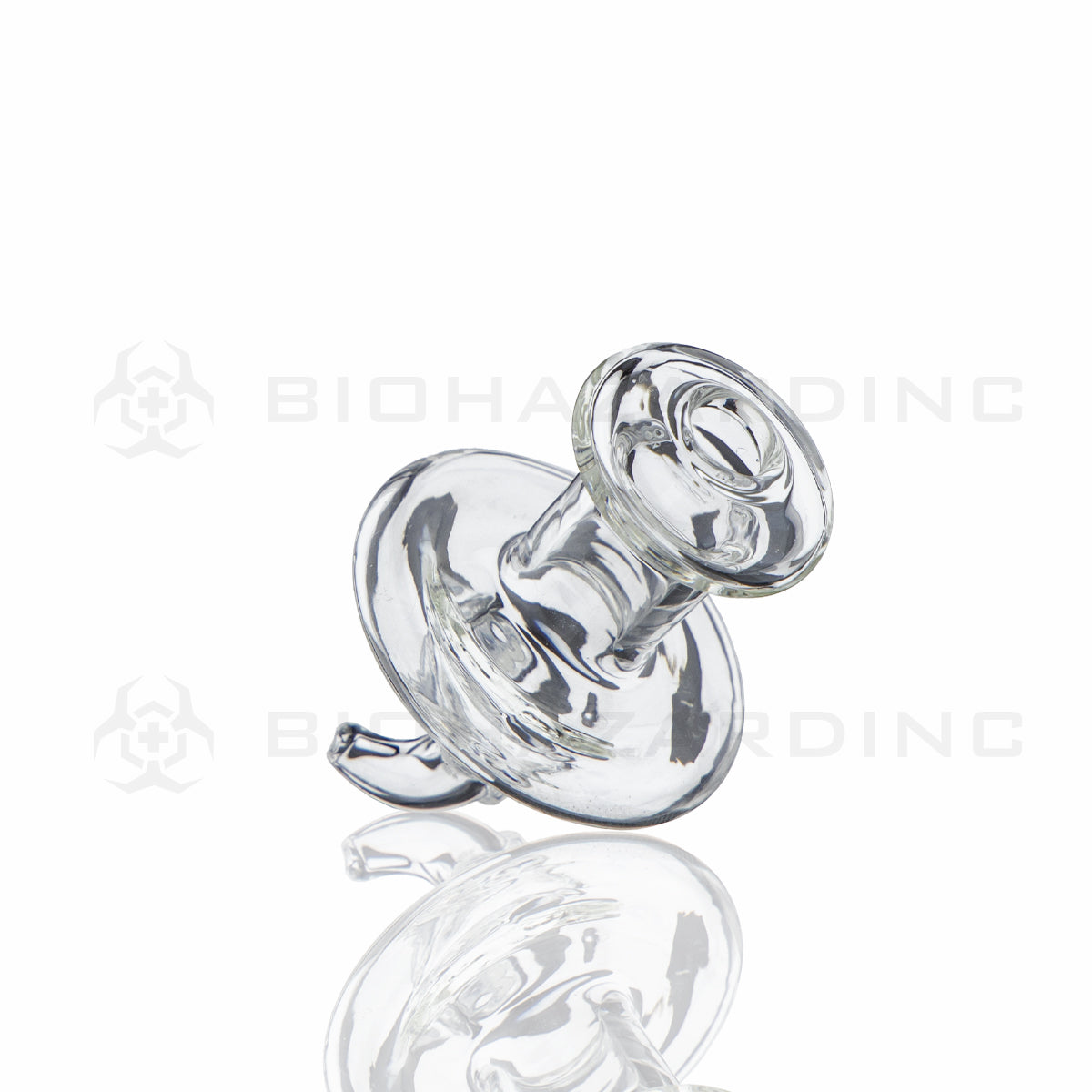 Carb Cap | Dual Airflow Directional Glass Carb Cap | Various Colors Carb Cap Biohazard Inc   