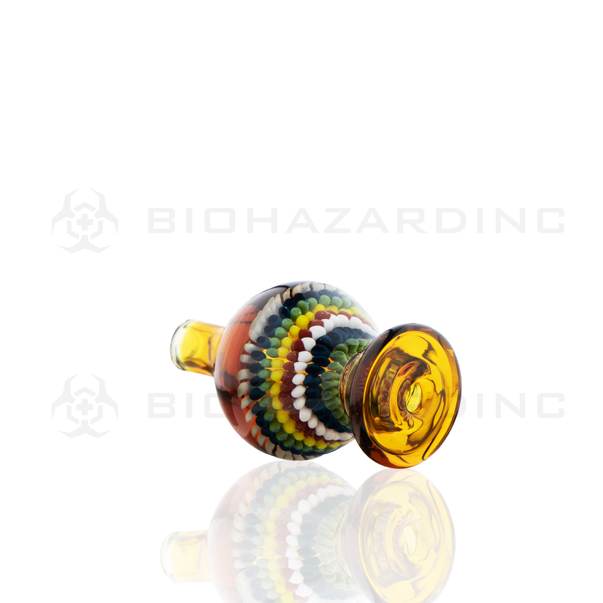 Carb Cap | Artistic Multi-Colored Bead Design | Various Colors Carb Cap Biohazard Inc   