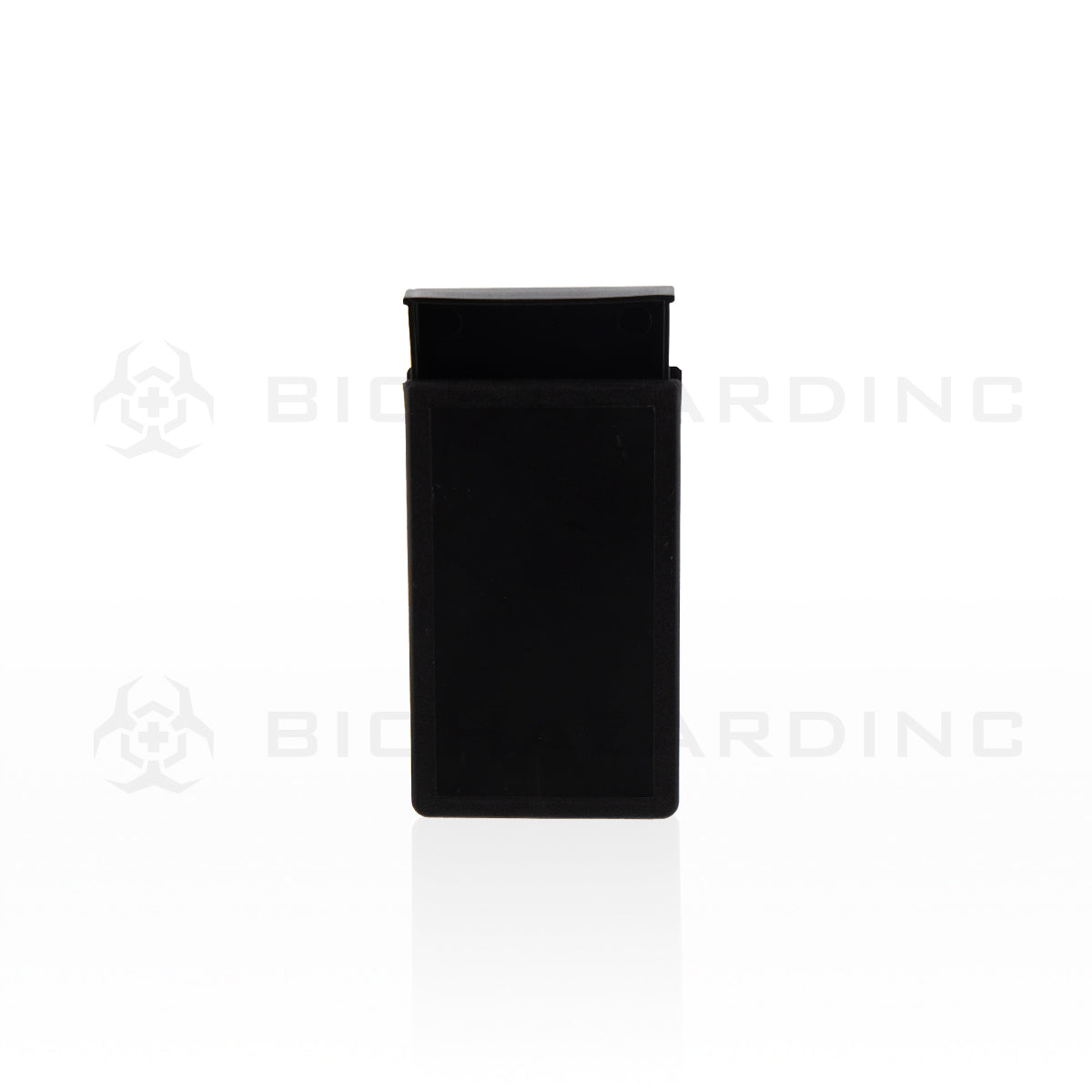 Preroll Cases | 85mm Portable Joint Boxes | 360 Count Black Pre Roll Case Biohazard Inc   