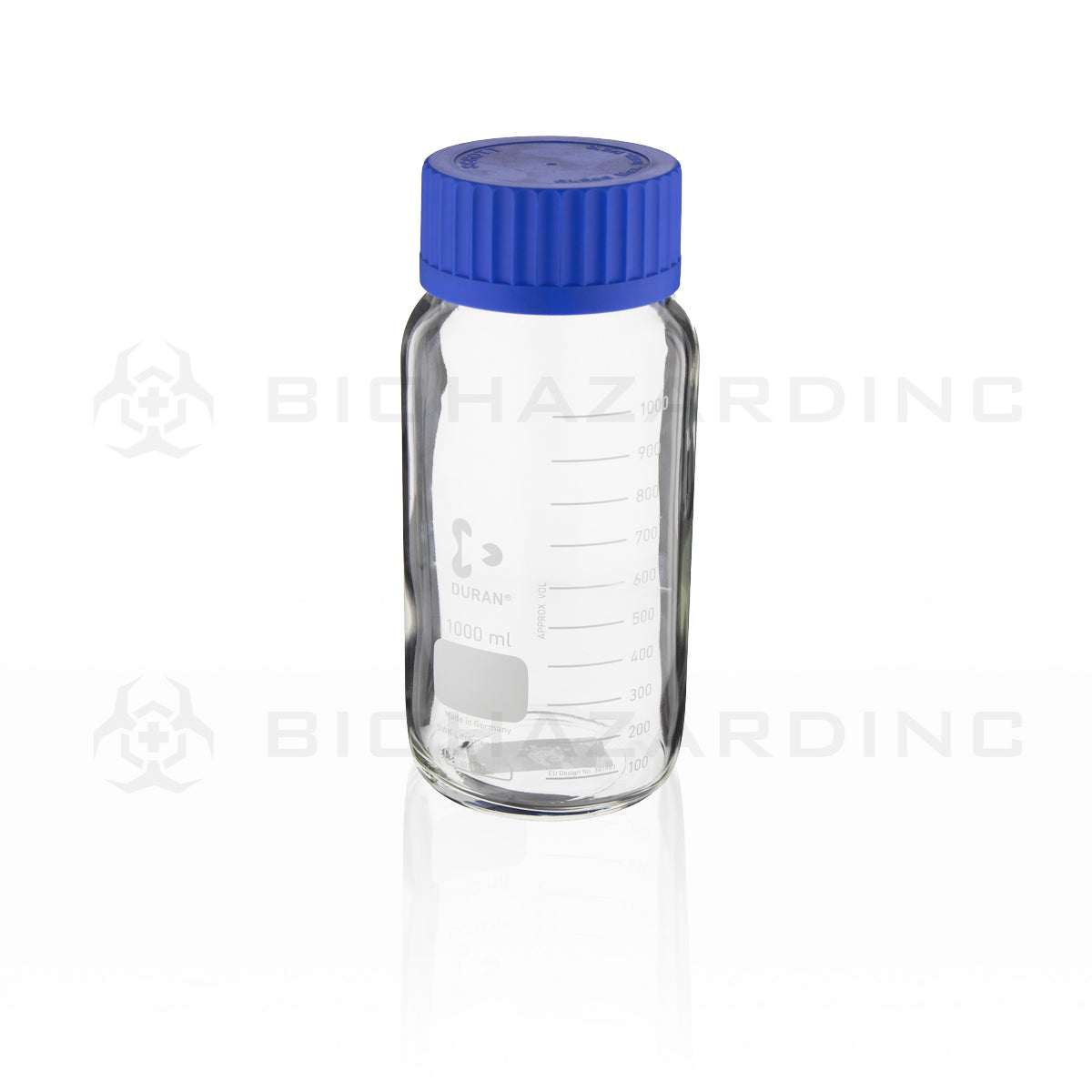 Schott DURAN® | Laboratory Glass Bottle - Wide Mouth | 1,000 mL Scientific Lab Bottles Schott Duran   