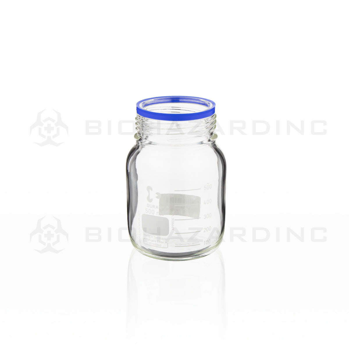 Schott DURAN® | Clear Laboratory Glass - Wide Mouth | 500 mL Scientific Lab Bottles Schott Duran   