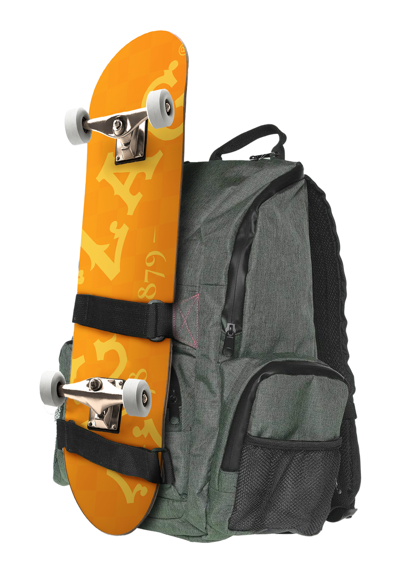 BrightBay | Smell Proof Carbon Transport Backpack | "DL Skater" - Forest Charcoal Smell Proof Carbon Bag BrightBay   