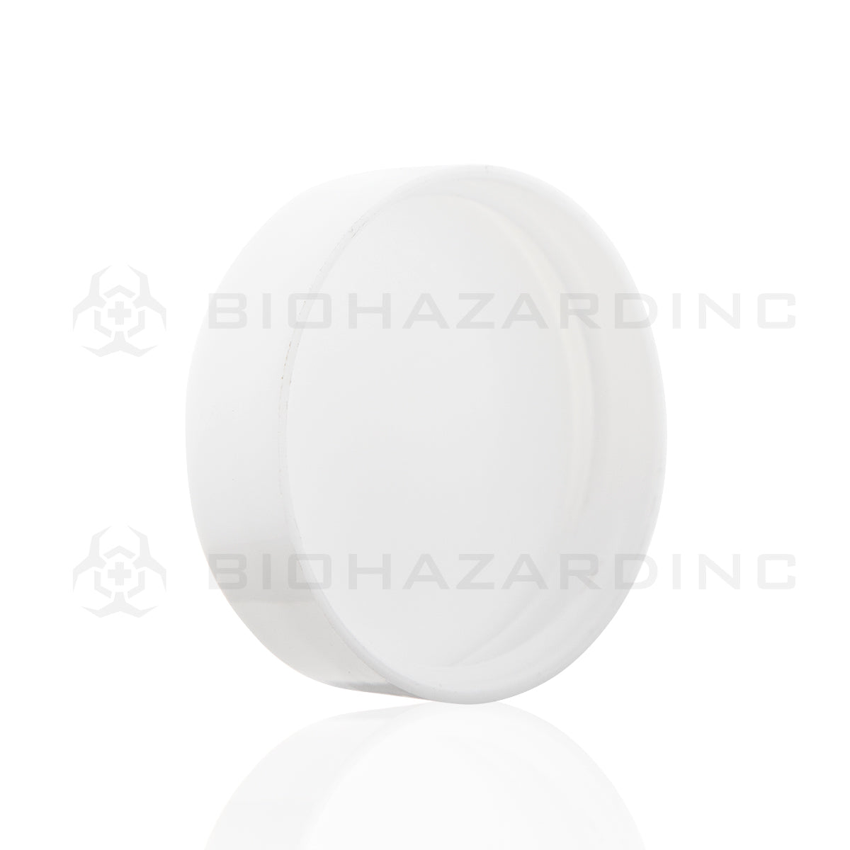 Plastic Cap | Plastic Caps | 38mm - White - 80 Count Cap Biohazard Inc   