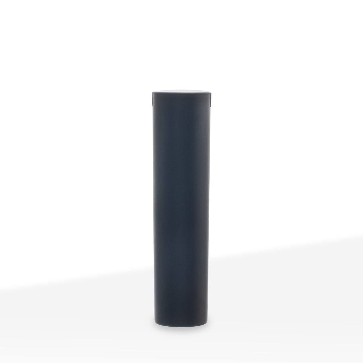 Child Resistant | Pop Top Pre-Roll Plastic Tubes | Extra Large 110mm - Matte Black - 500 Count Child Resistant Joint Tube Biohazard Inc   