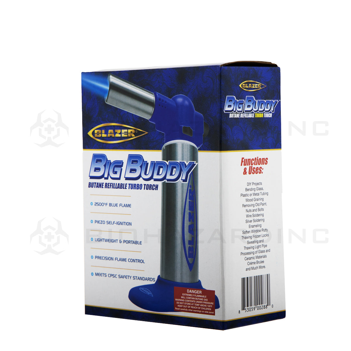 Blazer | Big Buddy Torch | 5" - Various Colors Torch Biohazard Inc   
