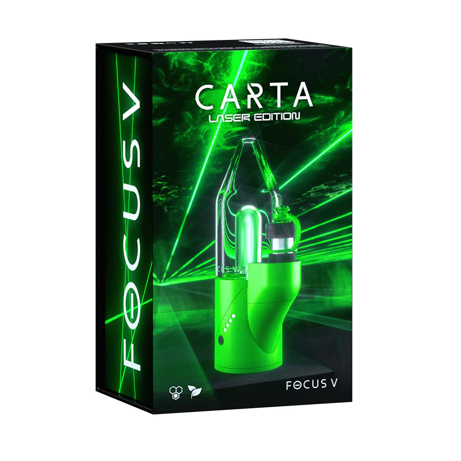 Focus V | CARTA Portable E-Rig Vaporizer Biohazard Inc   