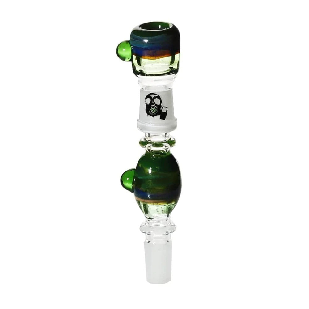 BIO Glass | Dome & Adapter Set | 14mm - Green Glass Bong Adapter Bio Glass   