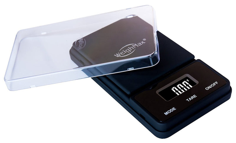 WeighMax | NJ-100 Digital Scale | 100g Capacity - 0.01g Readability - Various Colors Scale Biohazard Inc Black  