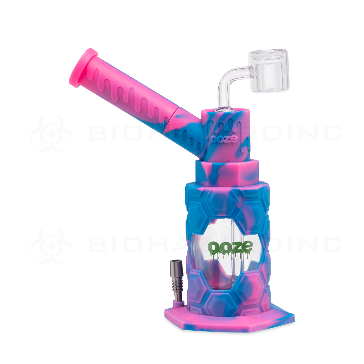 OOZE® | 4-in-1 MOJO Hybrid Silicone Nectar Collector & Water Pipe  Ooze Pixie Dream  